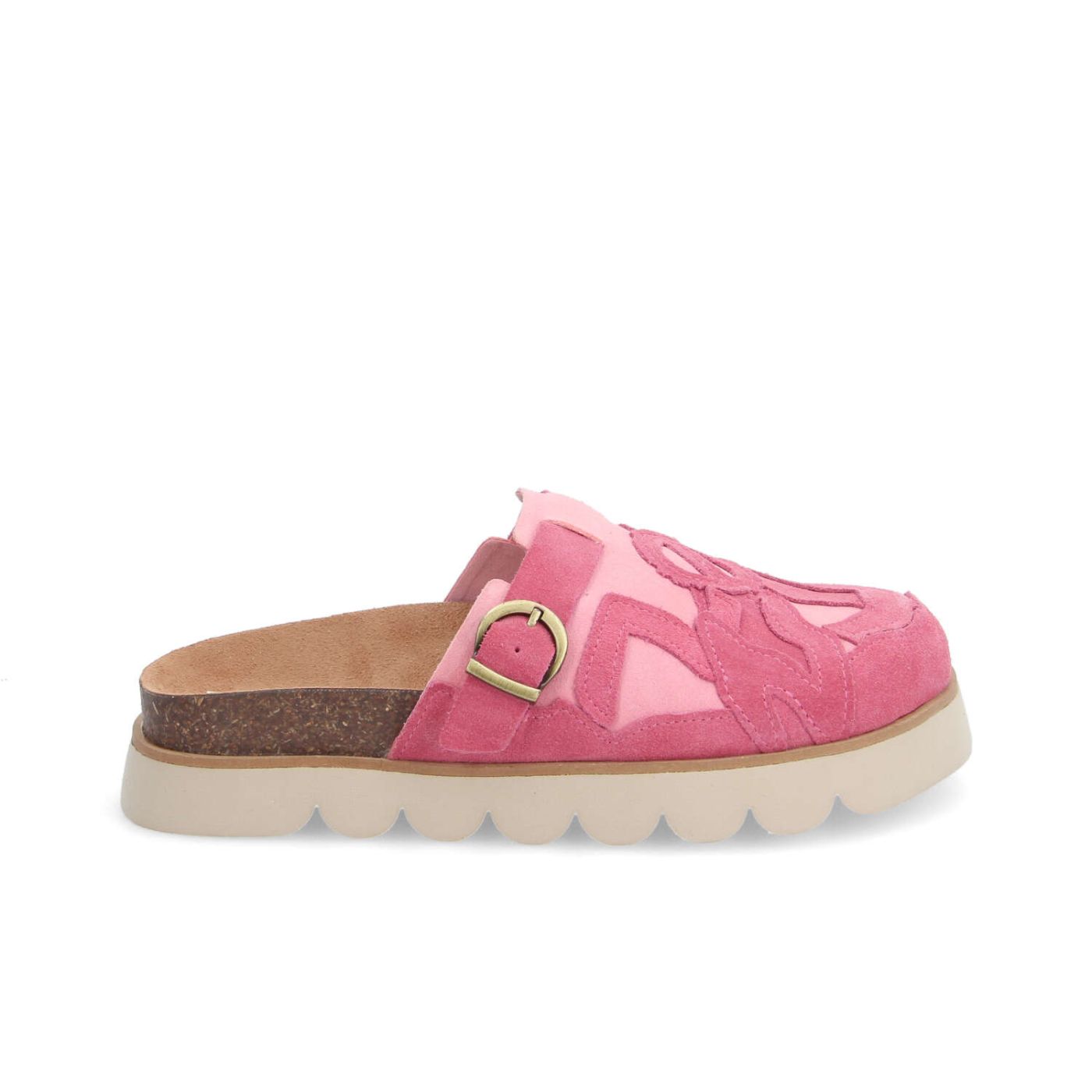 SANDY MULE W - SUEDE/SUEDE - ROSA/ROSA PALLIDO